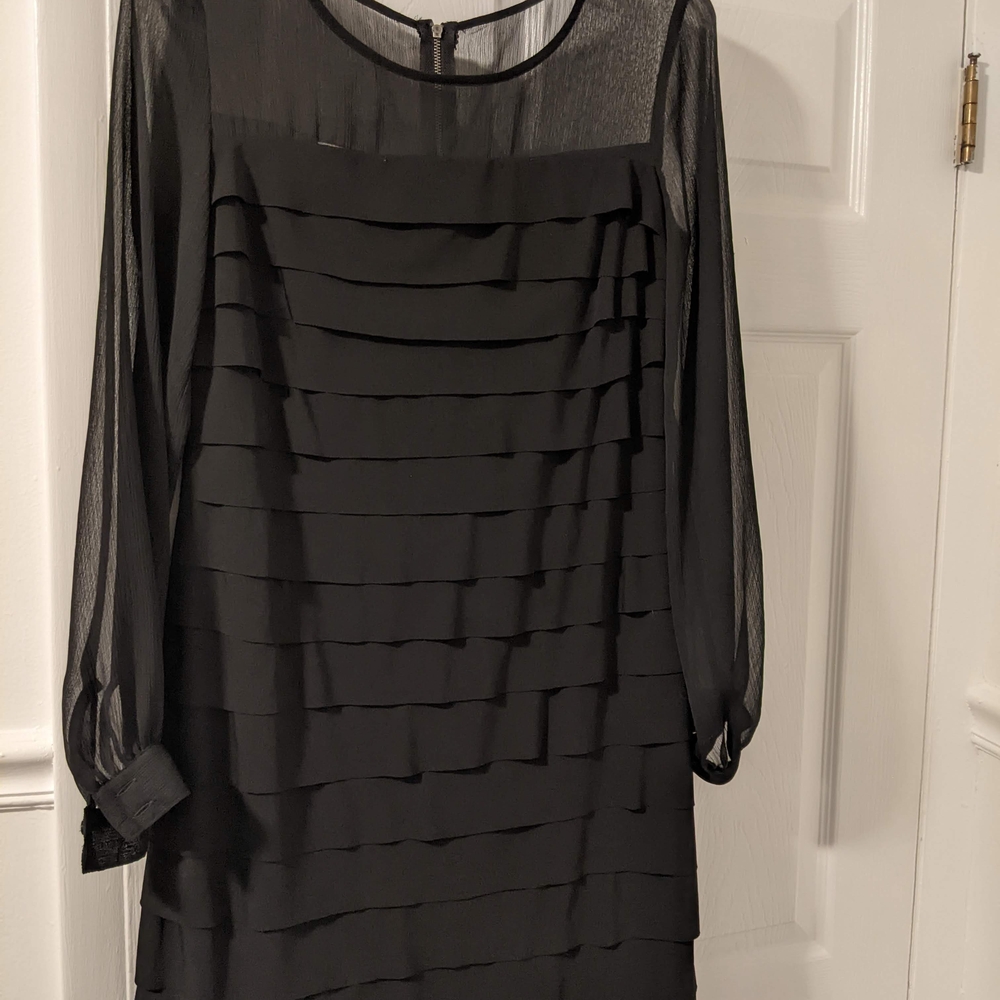 Black Long-Sleeve Dress